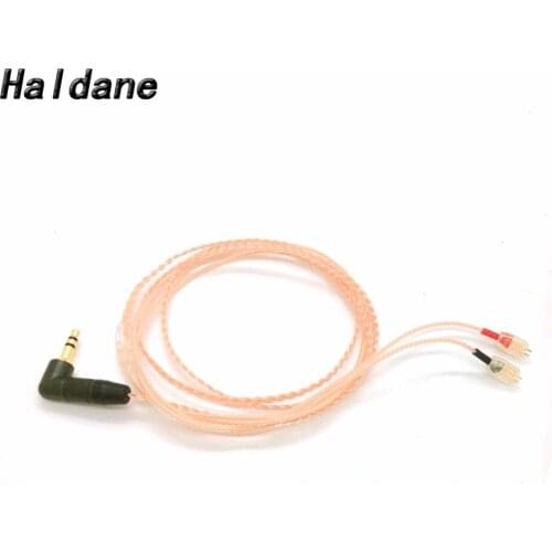 Free Shipping Haldane 1.2m 6 core Litz braid Headphone Upgrade Cable for UE TF10 TF15 5Pro SF3 SF5 UE18 Earphone