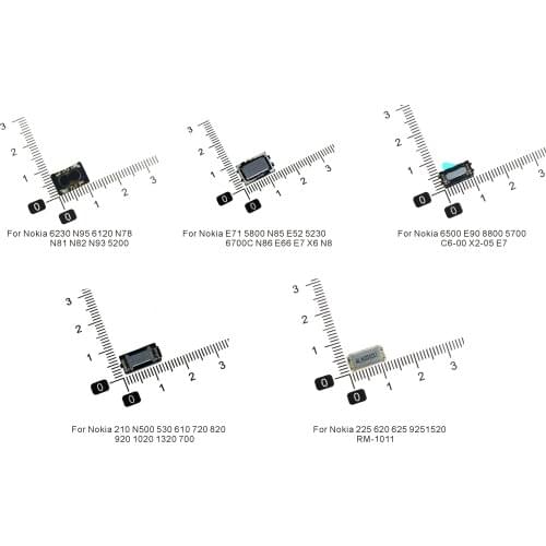 Earpiece Ear Piece Sound Speaker for Nokia E71 5800 N85 X6 N8 E52 5230 6700C N86 E66 E7