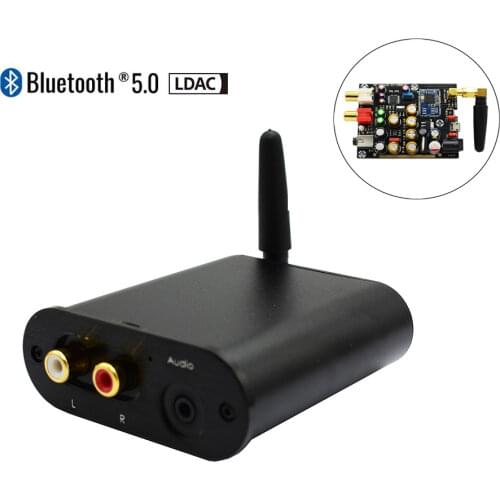 Bluetooth 5.0 Receiver Decoded Audio Board PCM5102A CSR8675 APTX HD LDAC 24BIT I2S DAC Decoding Plate With Antenna A5-007