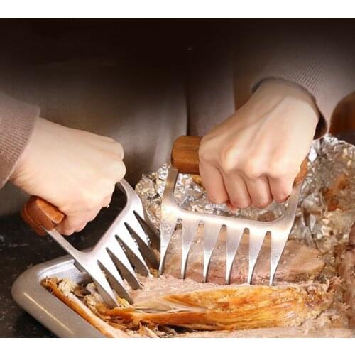 Two 304 stainless steel meat dividers, barbecue tools, meat dividers, barbecue accessories, meat dividers