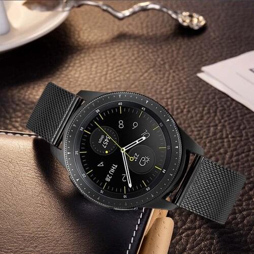 20mm Milanese Watchband for Samsung Galaxy Watch 42mm/Active 40mm/Gear Sport/S2 Classic Stainless Steel Band Quick Release Strap