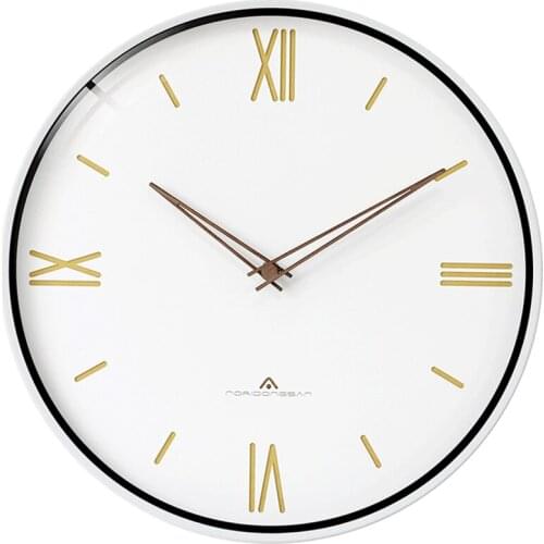 Nordic Simple Kitchen Wall Clock Modern Design Living Room Silent Wall Clock Vintage Kids Home Decorative Horloge Murale JJ60WC
