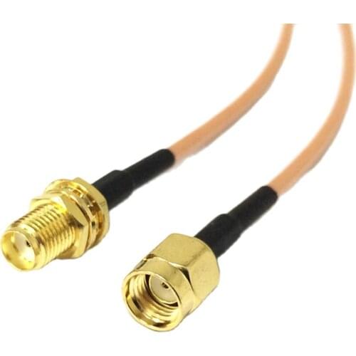 New SMA Female Jack Switch RP-SMA Male Connector Cable RG316 15cm/30cm/50cm/100cm Adapter Wholesale Fast Ship