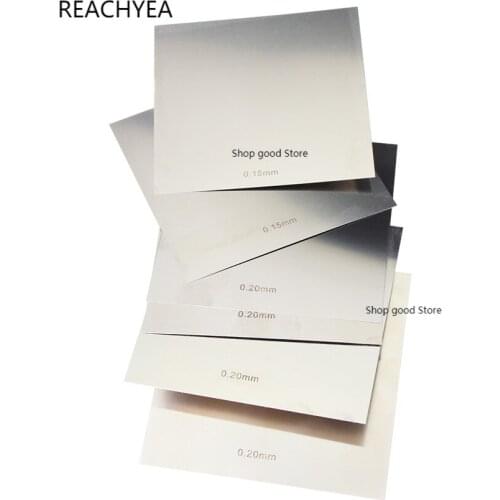 304 Stainless Steel Polished Plate Sheet thickness 2mm x 50mm x 50mm square plate