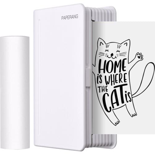 Portable 300dpi 112mm Pocket Photo Printer BT Thermal Printer Mobile Printer for Photo Picture Receipt Memo Note Label Sticker