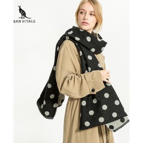 Женские шерстяные шарфы SAN VITALE China At AliExpress