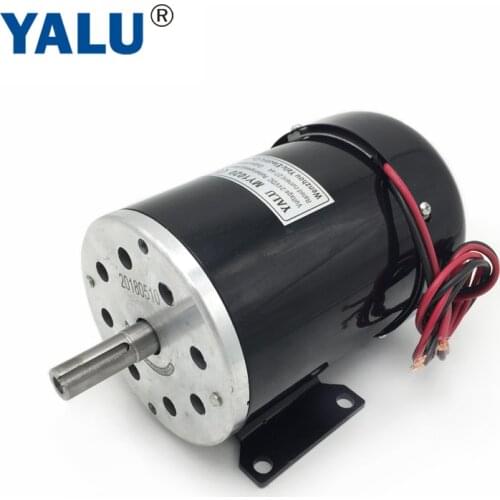 YALU MY1020 24V 500W Tailand Solar Pump Driver Park Buggy Car Engine Brushed DC Motor With Cooling Fan