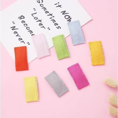 1/2pcs Cloth BB Barrettes Baby Girl Hairpins Candy Color for Children Hairgrips Baby Hair Accessories Kids Photo Props