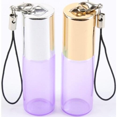 1000pcs Empty 3ml 5ml Roll On Glass Bottles Pearl Color Fragrance Perfume Essential Oil Bottle With Stainless Steel Ball Roller