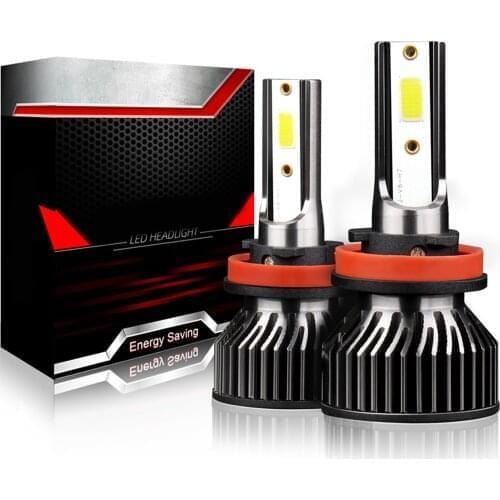 2pcs 50w 5000lm Waterproof Car Haedlight Bulbs F2 H1 H4 H7 H13 Led 9004 9005 9006 9007 9012 6000k Auto Fog Light Led Bulb