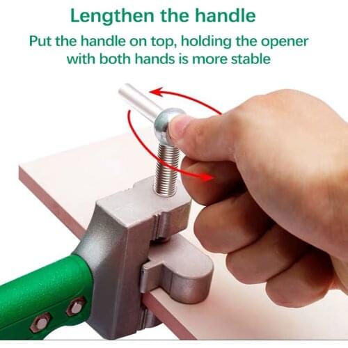 2 In1 Cutter Opener Ceramic Tile Cutter Ceramic Tile Cutting Tool Utility Cutting Glass Tile Opener Quick Tile Cutting Hand Tool