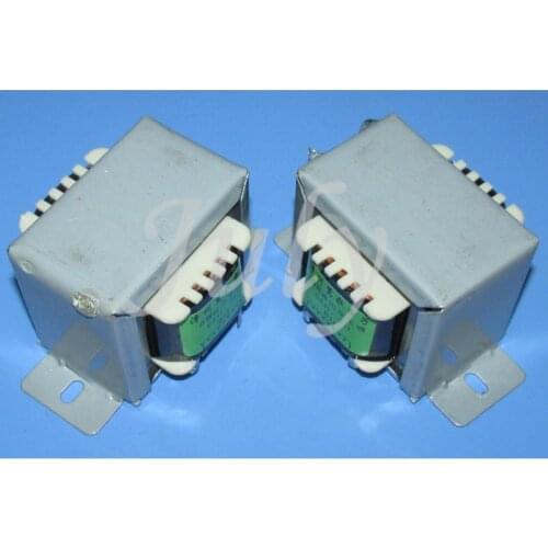 6W 64Ω: 4Ω/6Ω/8Ω/16Ω transistor output transformer, the primary can pass 400MA, 26HZ to 150KHZ-3DB, inductance 4H
