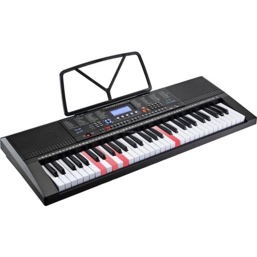 61 Key Synthesizer / Electronic lighting Keyboard organ / Toy musical Instruments lighted keys