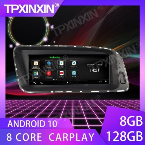 For AUDI Q5 2009-2016 8G128G 8.8inch Car Video Radio Android Radio DVD Player Audio Multimedia GPS HD Touch Screen Radio