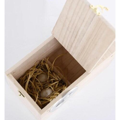 Wooden Nesting Boxes Hatching Cage Bird Cage Breeding Box for Parakeet Budgies Cocktail Finch Lovebird Parrot Bird Box Birdhouse