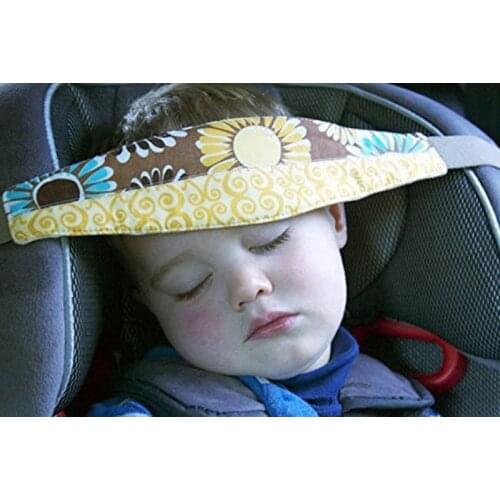 Baby Car Seat Head Support Children Adjustable Fastening Fixed Doze Belt Sleeping Safety Protection Kids Car Seat Accessories