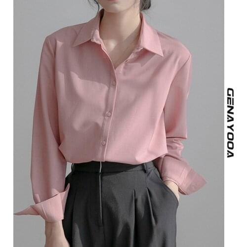 Genayooa Pink Blouses