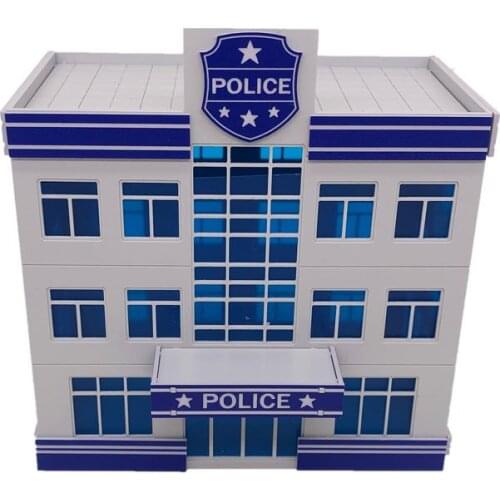 Outland Models Modern Police Department Building HO Scale 1:87