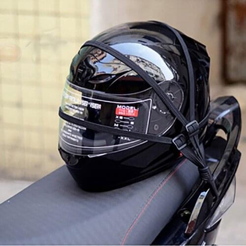 Motorcycle Band Luggage Helmet belt Net fixed rope elastic Helmets Hook Rope Baggage Fixed rope