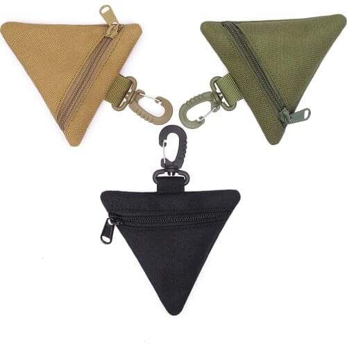 Newly Tactical Wallet Pouch Outdoor Coin Earphone Waist Pack With Hook Military EDC Tool Purse For Hunting Portable Wallet Bag