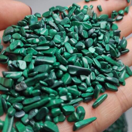 100g Natural Malachite Quartz Crystal Polished Gravel Specimen natural stones and minerals Fish Tank green blue stone