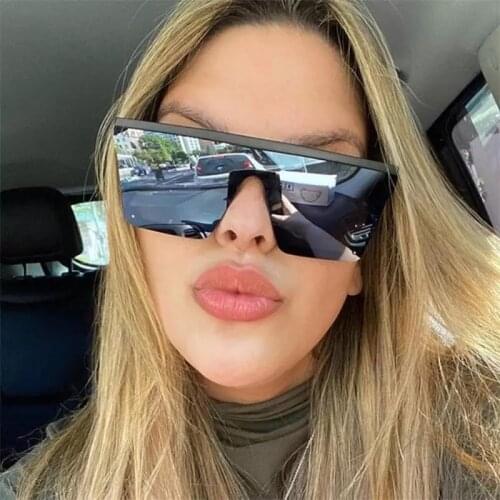 ONEVAN 2021 Square Retro Sunglasses Women Square Eyeglasses Women/Men Brand Designer Glasses for Men Mirror Lentes De Sol Mujer