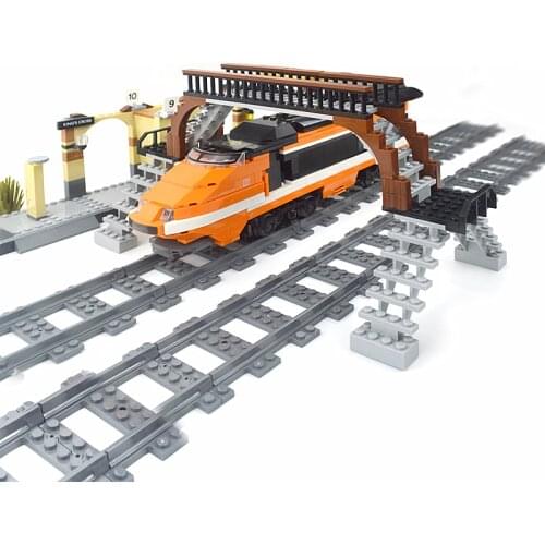 Pedestrian Bridge City street accessories ladders fences Bricks Road street bridge Building Blocks train railway station bridge