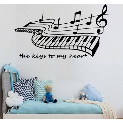 Drop Shipping Note Wall Stickers Personalized Creative For Living Room Kids Room Mural Custom