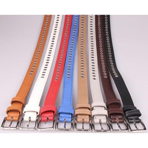 Hot PU Leather Belt For Women Square Buckle Pin Buckle Jeans Black Belt Chic Luxury Brand Ladies Vintage Strap Female Waistband