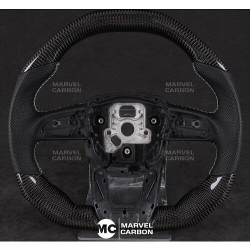 100% REAL CARBON FIBER STEERING WHEEL COMPATIBLE WITH Lamborghini