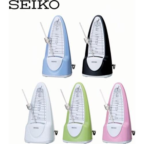 SEIKO SPM320 Traditional Keywound Metronome Mechanical Metronome with bell [7 colors to choose]