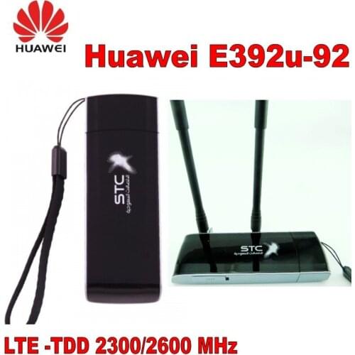 New stock Huawei E392u-92 4G LTE USB Modem E392U 4G data card with 2pcs 4g antenna