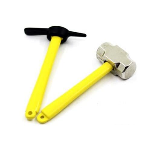 WPL B1 B14 B16 B24 C14 B36 TRX4 SCX10 D90 climbing car DIY modified decoration metal simulation hammer