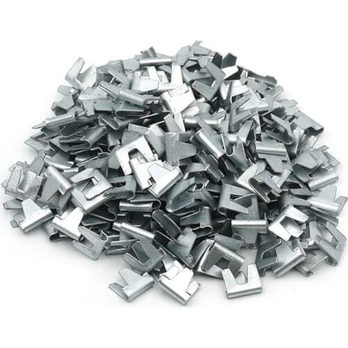 300 pcs Chicken Quail Bird Rabbit Pet Cage Cage Assembly Accessories Special Stainless Steel Buckle Nail Bayonet Nail