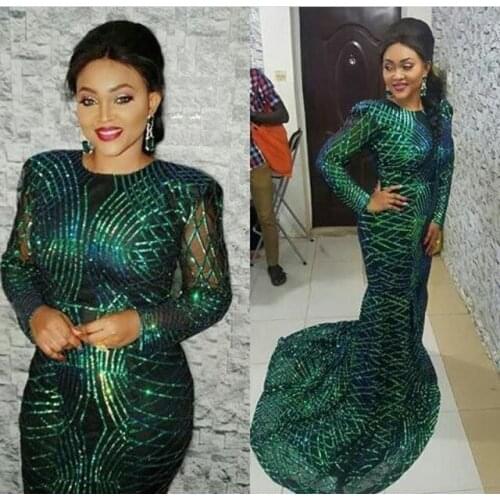 African Lace Fabric 2020 High Quality Lace with Sequins 5 Yards, French Net Nigerian Lace Fabrics for Sewing Wedding Dress JL919