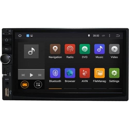 7 Inch universal front panel:Android 9.0 178*100mm Octa Core 4GB RAM Car Radio Stereo Audio Stereo Radio WIFI RDS GPS Navigation