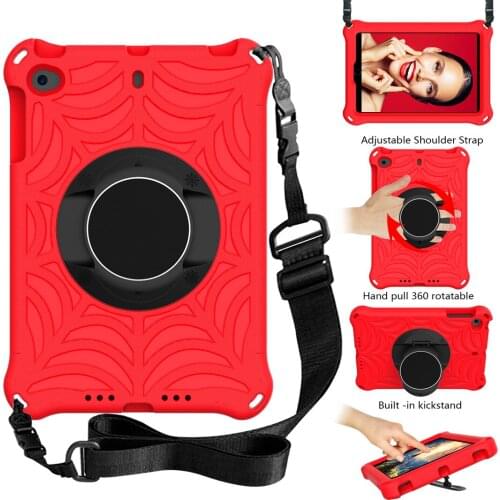 Case For iPad mini 1/2/3/4/5 Tablet Funda Kids Safe shockproof EVA Hand-held strap Stand Cover For ipad mini +Film+Gift Pen