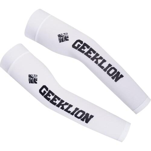 Geeklion Outdoor Cyclist OEM Anti-UV Sleeves Golf Arm Warmer Quick Dry Custom Sleeves