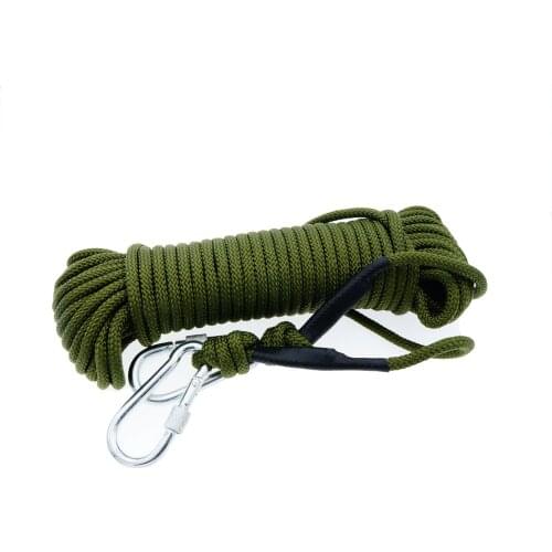 New High Quality 8mm Diameter Rope 10m/15m/20m Safety Fire Escape Rock Climbing Self-Rescue
