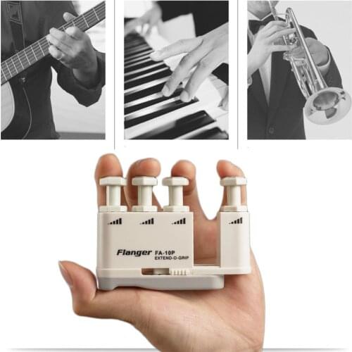 Guitar Finger Exerciser Training Adjustable Tension Hand Grip Trainer Practice for Piano Guitar Violin Cello Ukulele Bass