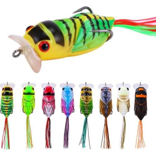 55mm 11.8g Frog Soft Baits Shad Soft Lure for Fishing Lure Bait Perch Frog Jigging River Jig Silicone Artificial Wobblers Fish