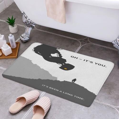 Portal 2 Quote 3D Print Doormats Rectangle Non-Slip DoorMat Bedroom Kitchen Entrance Print Door rugs Dropshipping