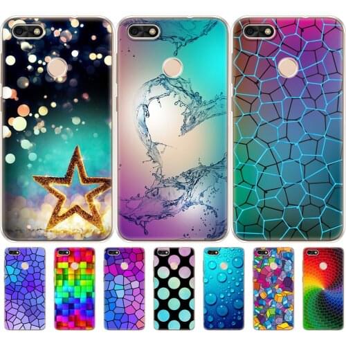 Silicon 5.0" Huawei P9 Lite Mini Case Cover Soft TPU Huawei Nova lite 2017 SLA-L22 Case Back Huawei Y6 Pro 2017 Case