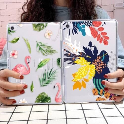 DIY Tablet Silicone Case Soft TPU Cover For Huawei MediaPad M5 Lite 10 Protective Shell Coque MediaPad M5 Lite 10.1 inch Fundas