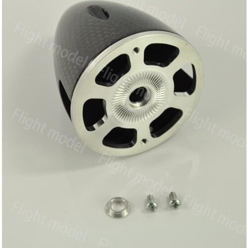 Electric Airplane Use Carbon Fiber Spinner 3" For 2 Blades Propeller