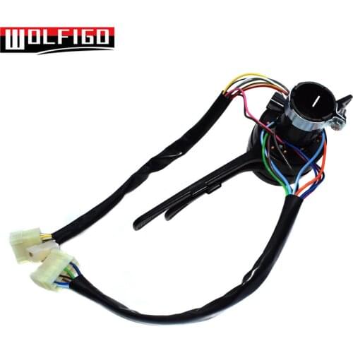 WOLFIGO New 2105-3709310 Wiper Headlight Conbination Switch 3-lever 2-position For Lada Niva Samara 21053709310