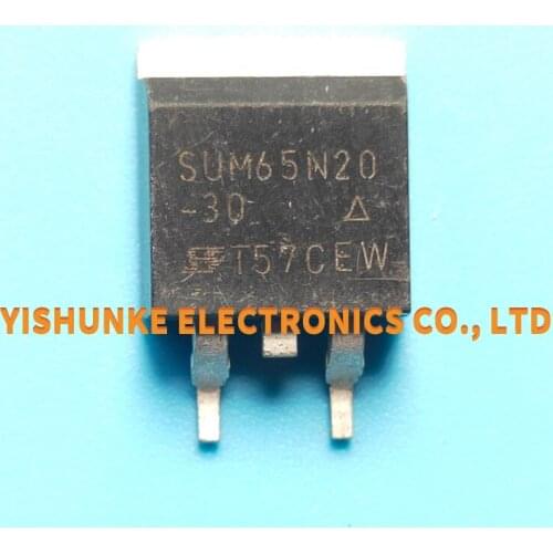 10PCS SUM65N20-30 SUM65N20 SGB8206NHG SGB8206AHG SID6806 SSF7509 SM7509NS TO-263