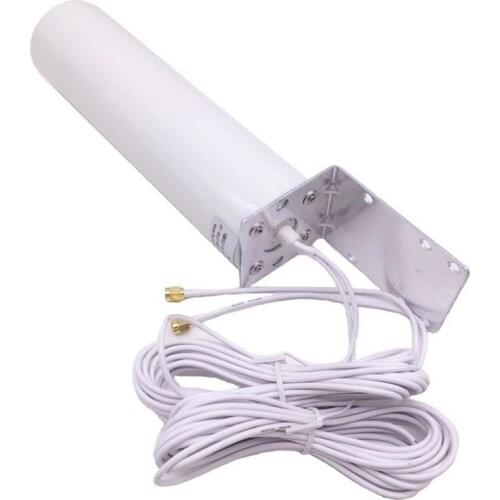 4G LTE antena outdoor SMA male 12dBi Omni antenna 10m CRC9 TS9 for Huawei B315 E8372 Router modem