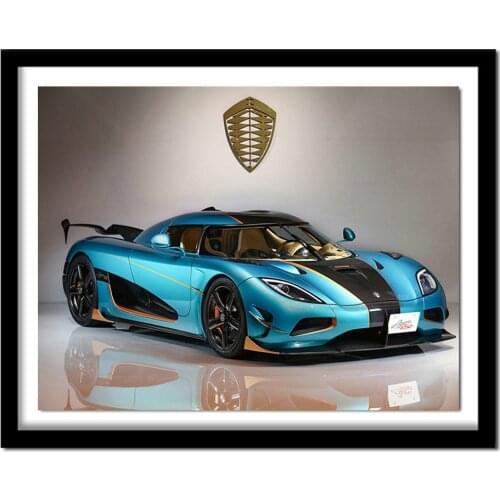 Diamond Embroidery Sports Car 3D Diamond Painting Full Rhinestones Picture Crystal Handmade Diy Kit