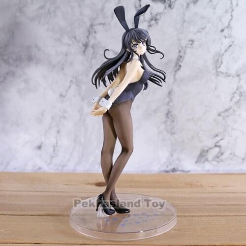 Anime Rascal Does Not Dream of Bunny Girl Senpai Sakurajima Mai PVC Figure Collectible Model Toy
